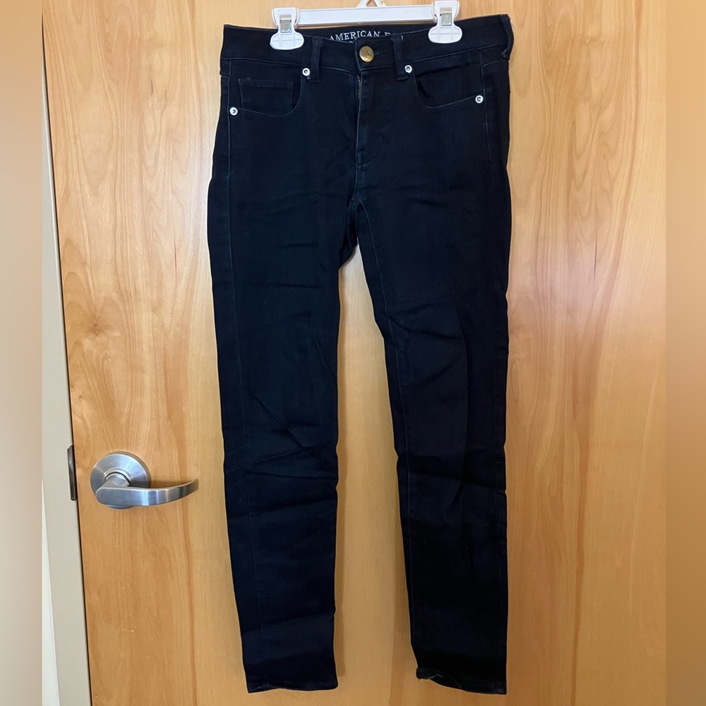 American Eagle Outfitters Women's Black Skinny Jeans